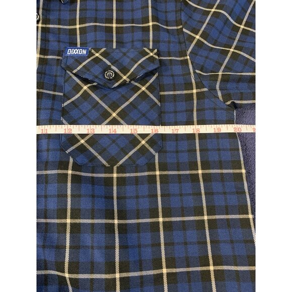 Dixxon Flannel Company The McKenzie Blue Plaid Shirt Men’s Small - Picture 7 of 8
